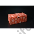 Kép 1/4 - Karácsonyi süteményes doboz ablakos egybenfedeles 10x20x8 cm