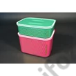 Kép 1/3 - tupperware mindennapi szögletes szett