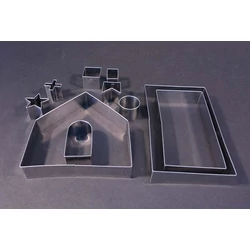 mézeskalács házikó kiszúró forma