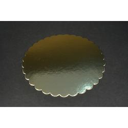 hullámos arany tortakarton taortaalátét