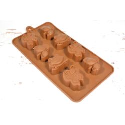 Szilikon bonbon forma csoki forma állatkák