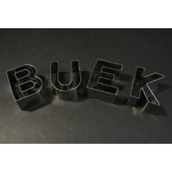 BUEK 4 betű kiszúró 6 cm