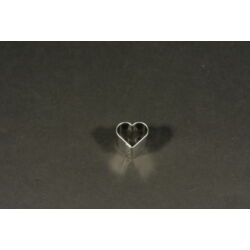 mini szív linzer közép kiszúró forma