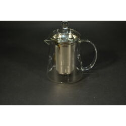 Hőálló üveg teakanna fém szűrővel 750 ml