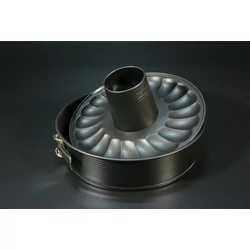 Zenker Black Metallic Kapcsos tortaforma kuglof betettel