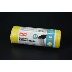 Kötőfüles szemeteszsák 45l 55x65+15 cm 26db