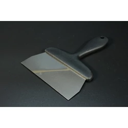 Nyeles tésztakaparó széles spatula 15x20 cm