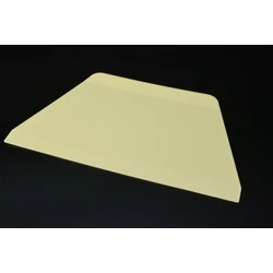 Tésztavágó tésztakaparó nagy trapéz habkártya 22x13 cm