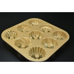 Mini kuglóf  sütőforma 9 féle formával 