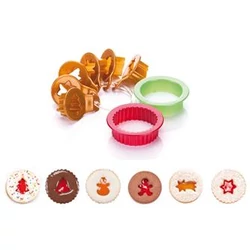 Karácsonyi linzer kiszúró 6+2