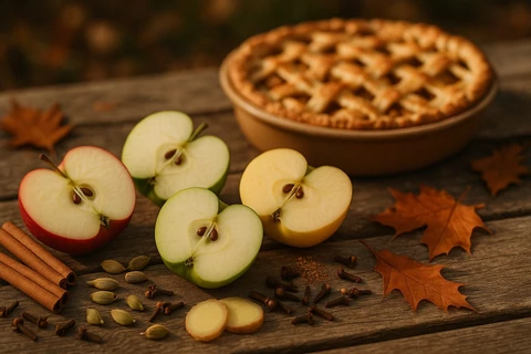 Almás pite fűszerei-Fahéjtól a kardamomig