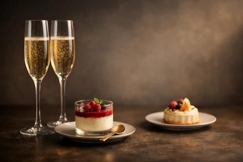 Pezsgő mellé desszert? Igen – csak nem akárhogy