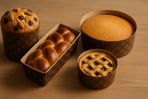 Papír sütőformák minden alkalomra: panettone, kalács, torta, pite és muffin