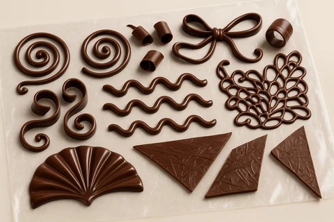 Profi cukrász trükkök vax celofánnal – Tortaépítés, desszertformák és csoki minták