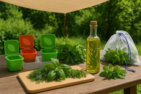 Bazsalikom, kapor, tárkony, menta és citromfű – Így tartósítsd a nyár kedvenc fűszereit télire