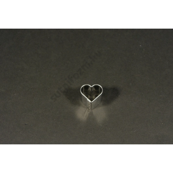mini szív linzer közép kiszúró forma