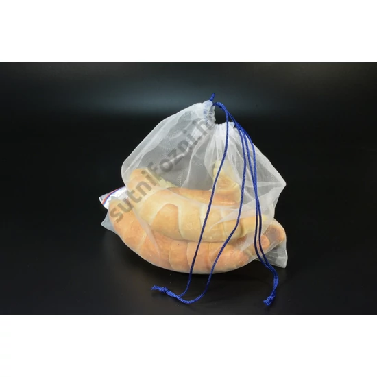 Újrahasználható Mosható Hálós Zsák – Zöldséghez, Pékáruhoz, Kenyérhez