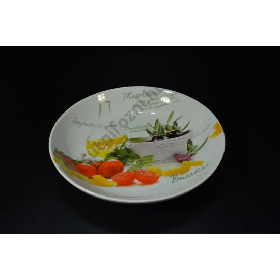 30 cm porcelán mély tálaló tál 