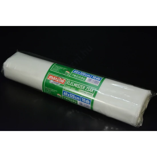 Élelmiszer zsák 60x120cm 50 mikron 10db
