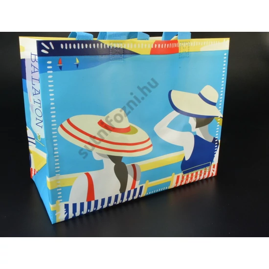 Balaton mintás ökotáska 38x30x17 cm