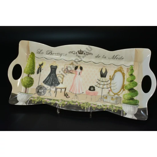 Hullámos tálca reggeliző tálca 