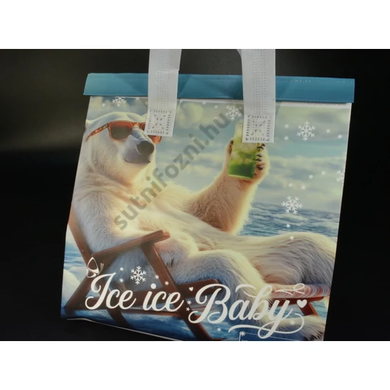 Ökotáska Thermo hütő bevásárló táska 32x33x20 cm