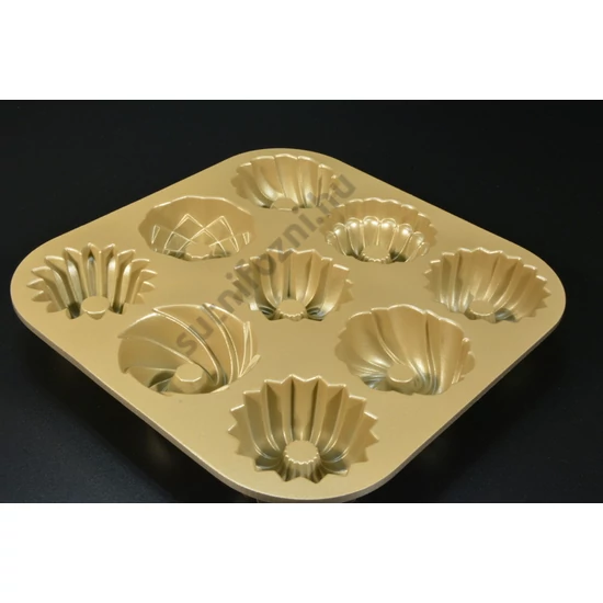 Mini kuglóf  sütőforma 9 féle formával 